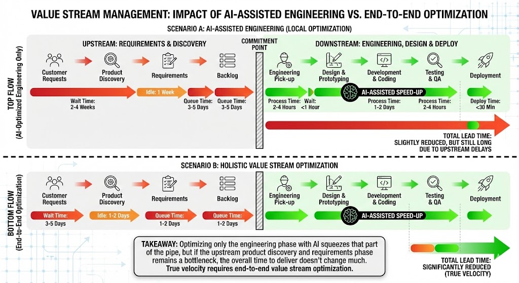 Product -> Tech value stream